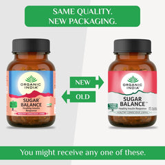 Organic India Ayurvedic Sugar Balance Capsules