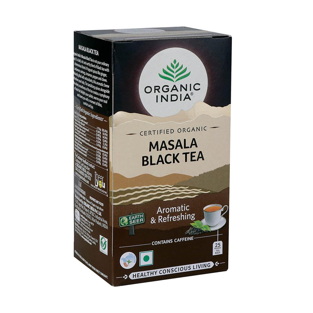 Organic India Masala Black Tea 25 Teabags
