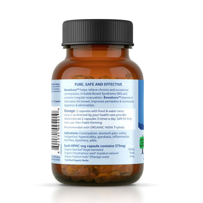 Organic India Ayurvedic Bowelcare Capsule