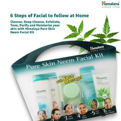 Himalaya Herbal Ayurvedic Personal Care Pure Skin Neem Provides Pure And Healthy Skin Facial Kit