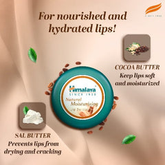 Himalaya Herbal Ayurvedic Personal Care Natürliche Feuchtigkeitscreme, beruhigt, spendet Feuchtigkeit und verjüngt die Lippenbuttercreme