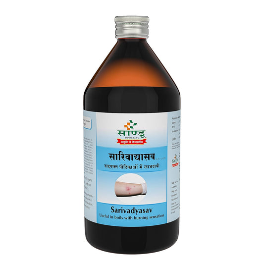 Sandu Ayurvedic Sarivadyasav Liquid