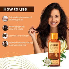 Leeford 100% Ayurvedic Enshine Bhringraj Hair Oil 60ml