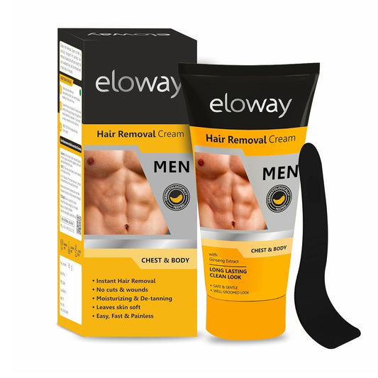 Leeford Eloway Haarentfernungscreme für Männer, 60 g