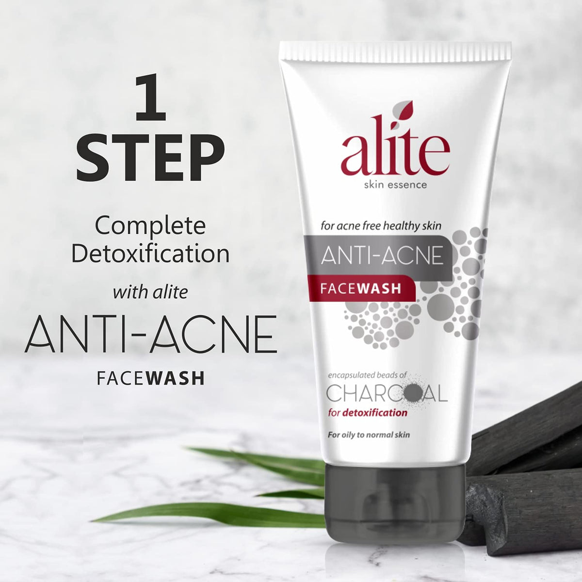 Leeford Alite Anti-Acne Charcoal Face Wash