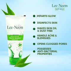 Leeford Lee Neem Anti Acne Face Wash 70g