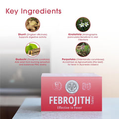 AVP Ayurvedic Febrojith Tablets