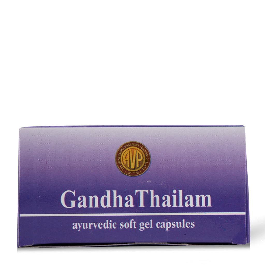AVP Ayurvedic Gandha Thailam Gel Capsules