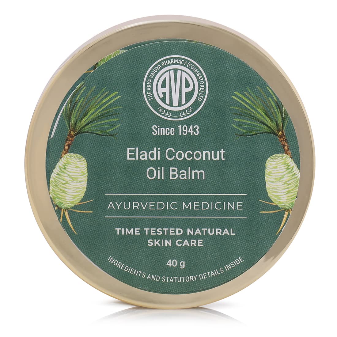 AVP Ayurvedic Eladi Coconut Oil Balm 40g