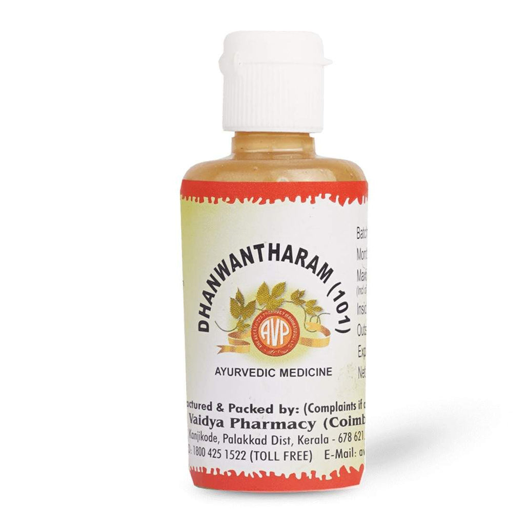 AVP Ayurvedic Dhanwantaram (101) Thailam Oil 10ml & 25ml