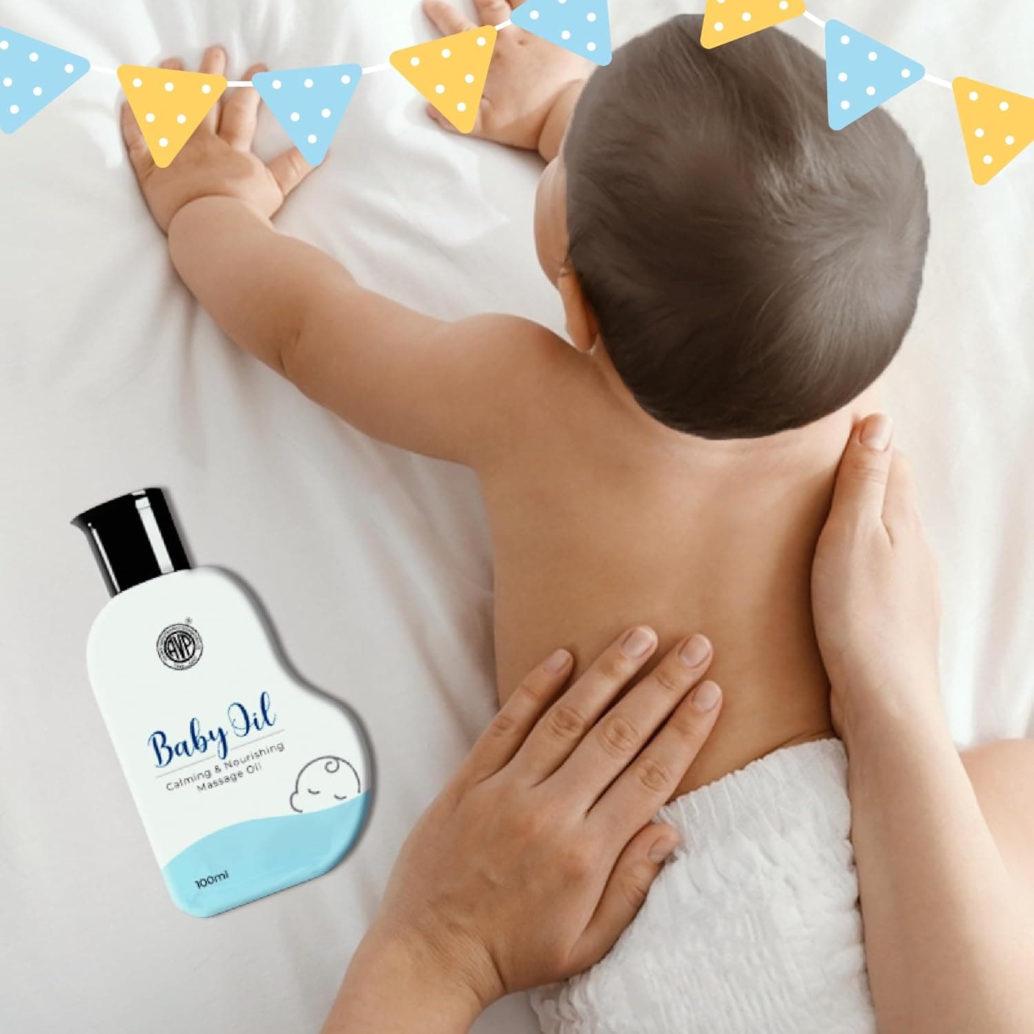 Arya Vaidya Pharmacy Ayurvedic Baby Oil – 100ml