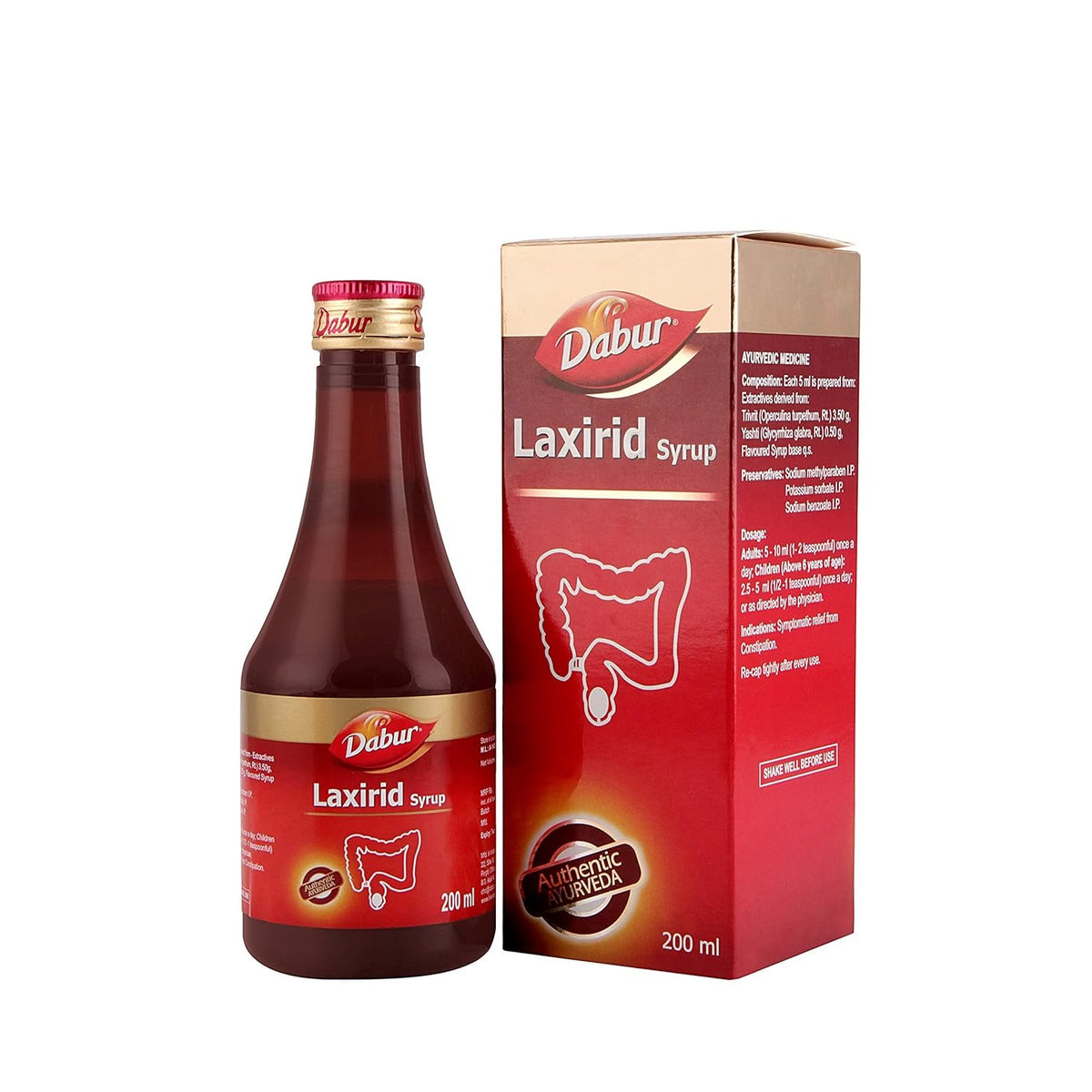 Dabur Ayurvedic Laxirid Syrup & Tablets