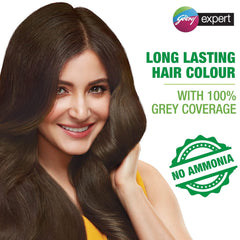 Godrej Rich Creme Hair Colour - Natural Brown 4.00 (Pack of 4)