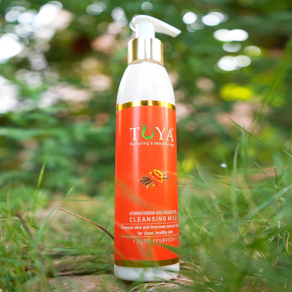 Tuya Cosmetics Athimathuram and Orange Peel Cleansing Milk