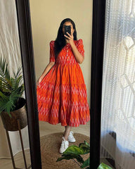 Bollywood Indian Pakistani Ethnic Party Wear Women Soft Pure Muslin Outing Printed Dress