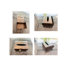 Wooden Decor Fancy Wooden Tissue Box Materials Mdf Pain