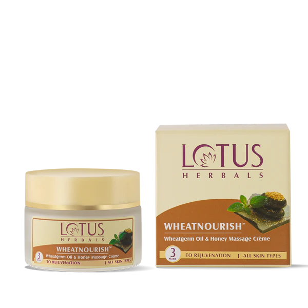 Lotus Herbals Cosmetics Wheatnourish Wheatgerm Oil Honey Massage Cream