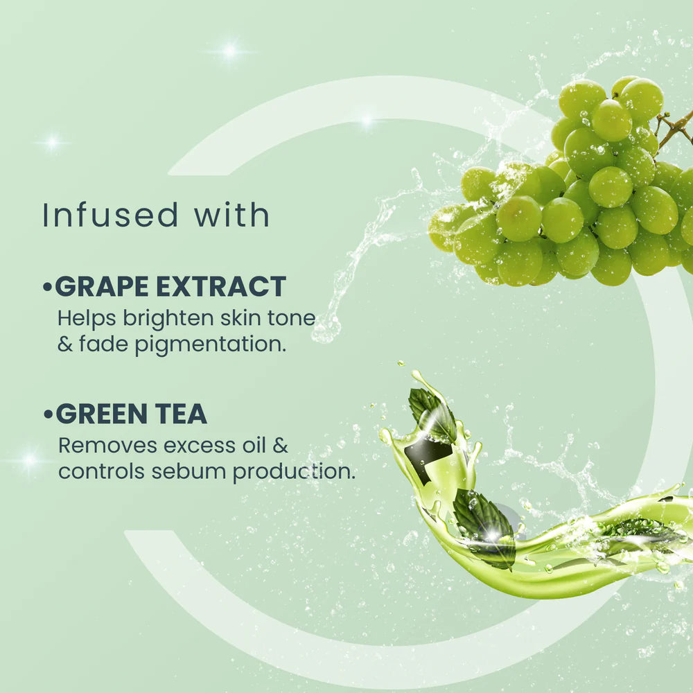 Lotus Herbals Cosmetics WhiteGlow Skin Brightening + Oil Control Facewash 100g