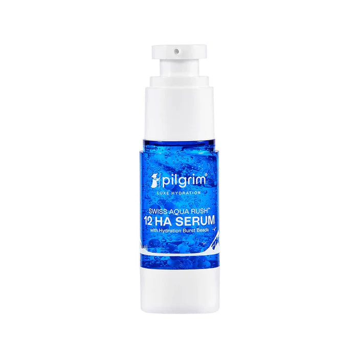 Pilgrim Cosmetics Swiss Aqua Rush™ 12 HA Face Serum 30ml