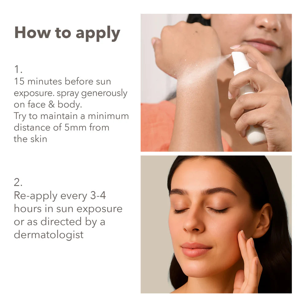 Lotus Cosmetics Derma Botanics UV Aqua Sunscreen Spray SPF 50+ 50ml