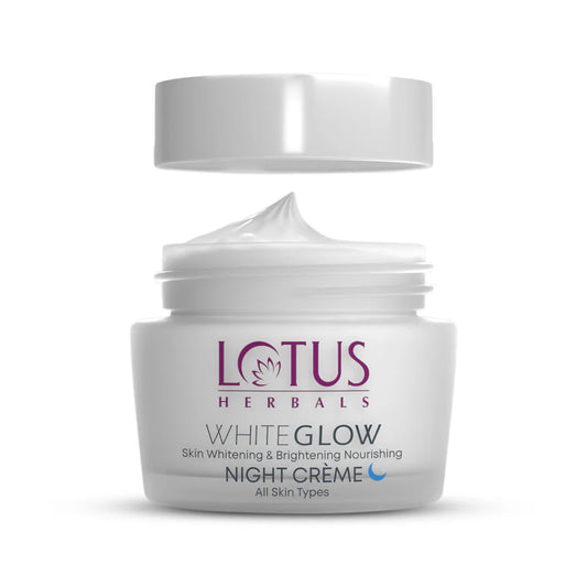 Lotus Herbals Cosmetics WhiteGlow Skin Brightening & Nourishing Night Cream 60g