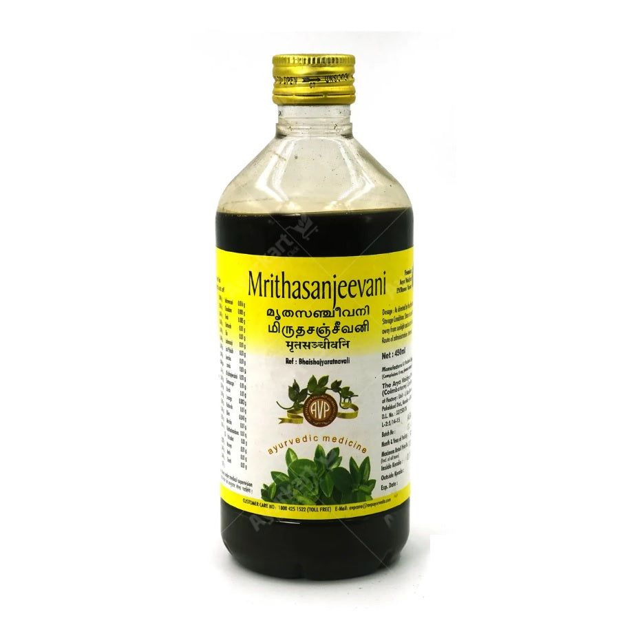 AVP Ayurvedic Mrithasanjeevani Liquid 450ml