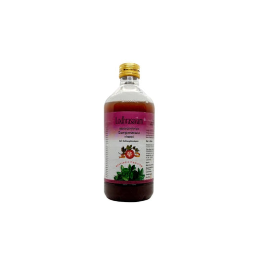AVP Ayurvedic Lodhrasavam Liquid 450ml