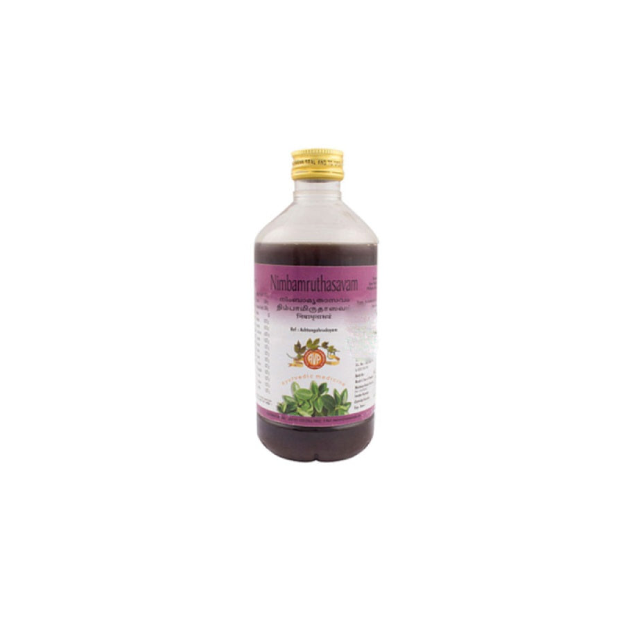 AVP Ayurvedic Nimbamruthasavam Liquid 450ml