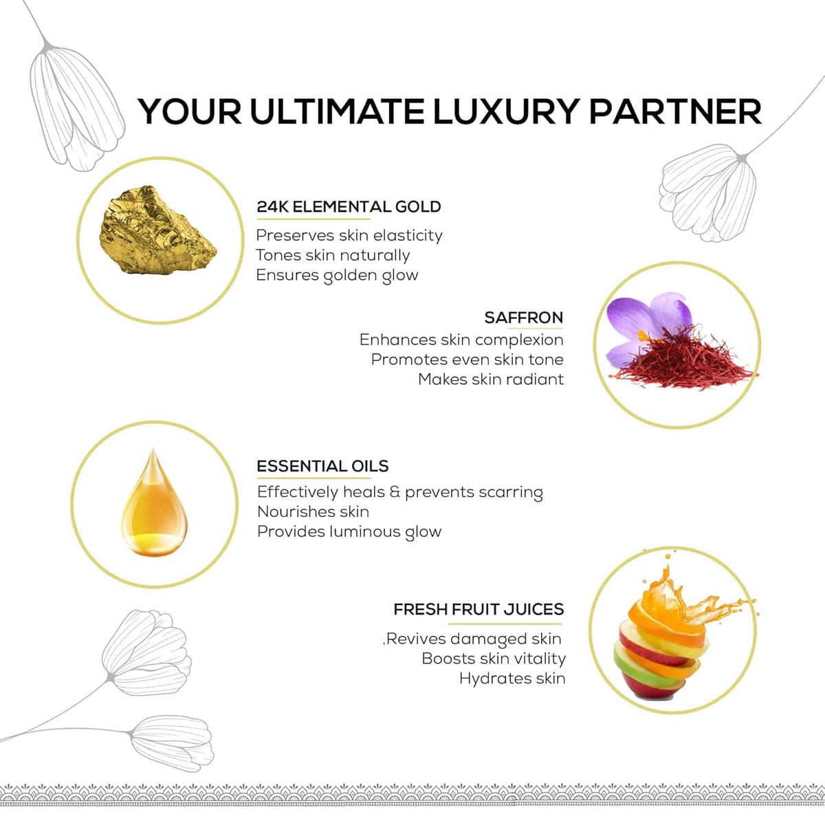 Aimil Ayouthveda Sparkling Gold Face Wash 24K Gold & Saffron Ayurvedic – 30ml / 100ml