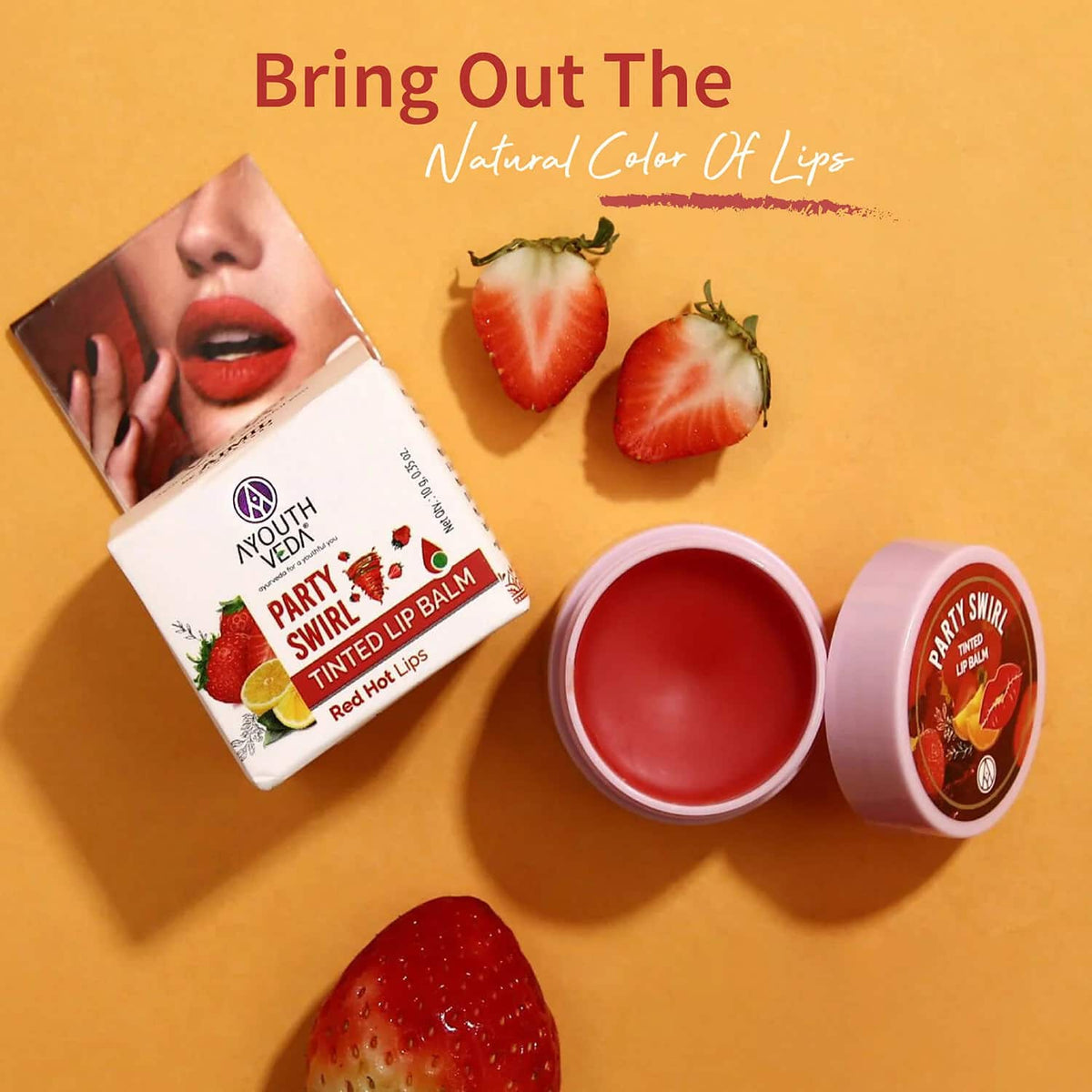 Aimil Ayouthveda Tinted Lip Balm Ayurvedic – 10g
