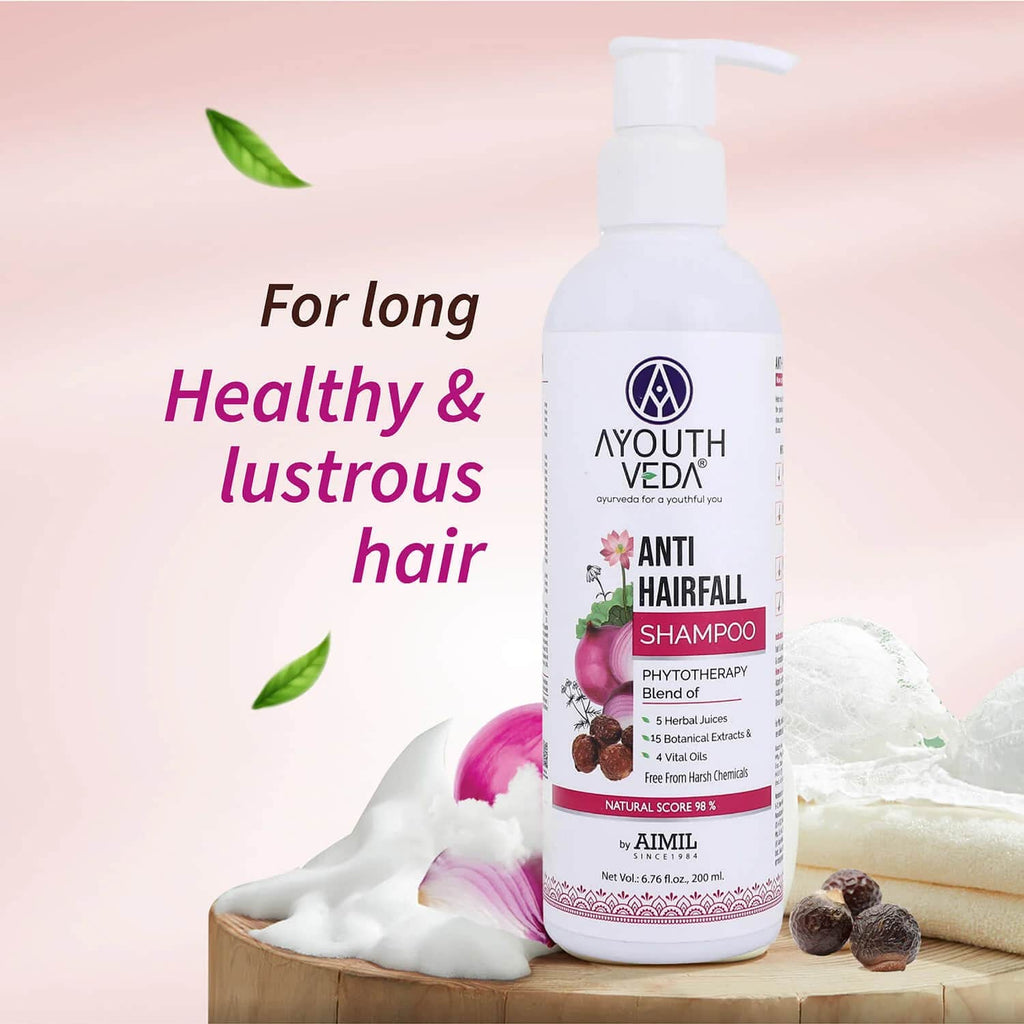 Ayouthveda Anti-Hair Fall Ayurvedic Shampoo – 200ml