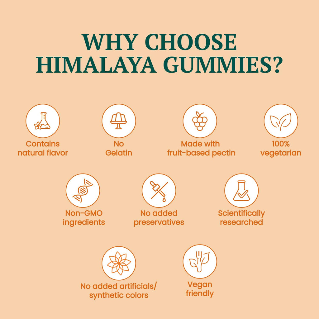 Himalaya Ayurvedic Healthy Turmeric Gummies 30's & 60's