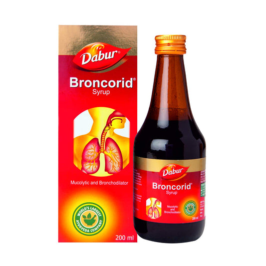 Dabur Ayurvedic Broncorid Syrup 200ml