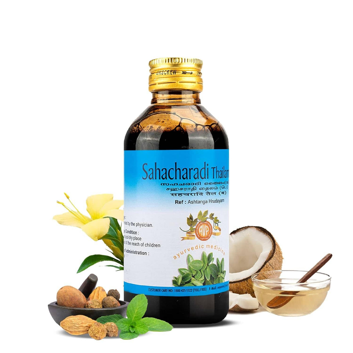 AVP Ayurvedic Sahacharadi Thailam – 100ml / 200ml / 450ml
