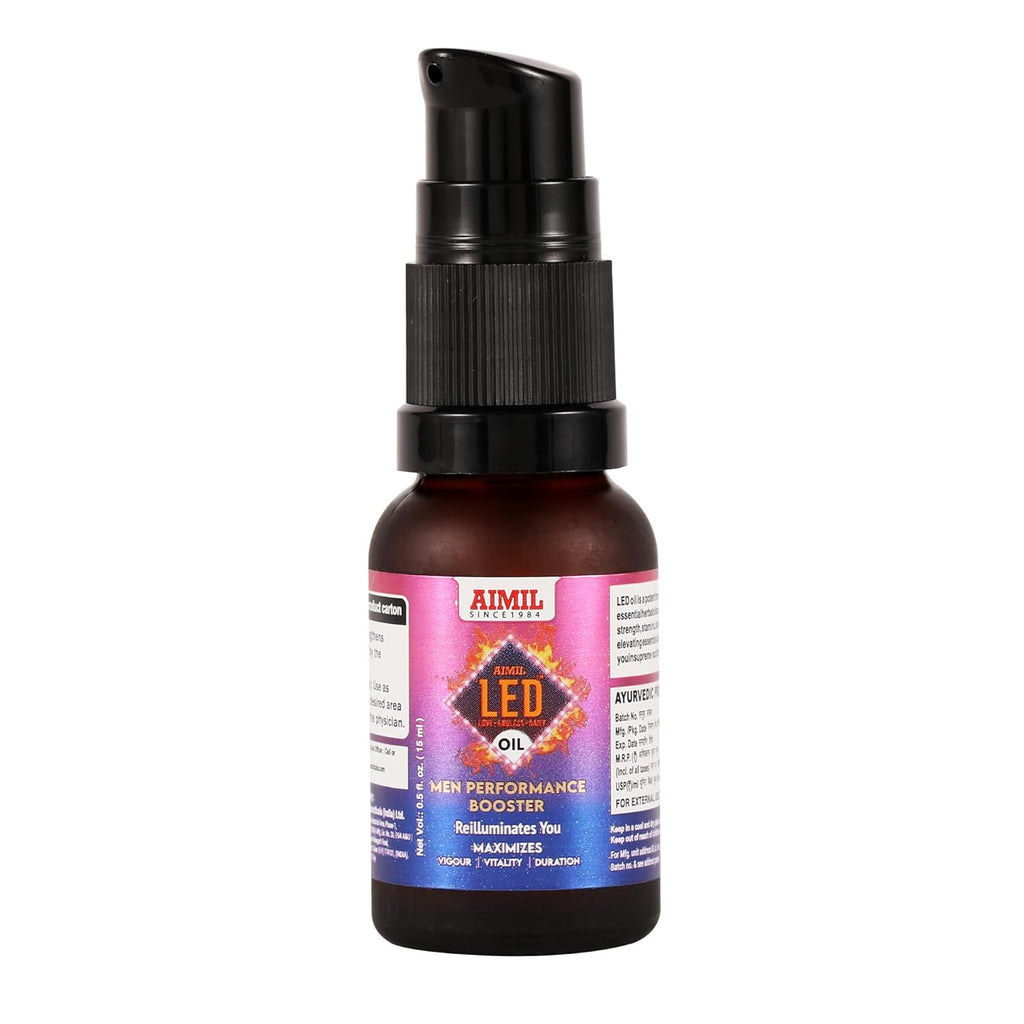 Aimil Ayurvedic Led Oil Men Performance Booster Oil 15ml