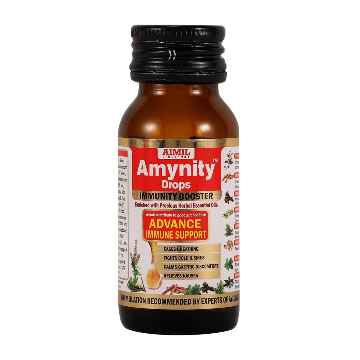 Aimil Amynity Plus Ayurvedic Immune Support Drops & Liquid
