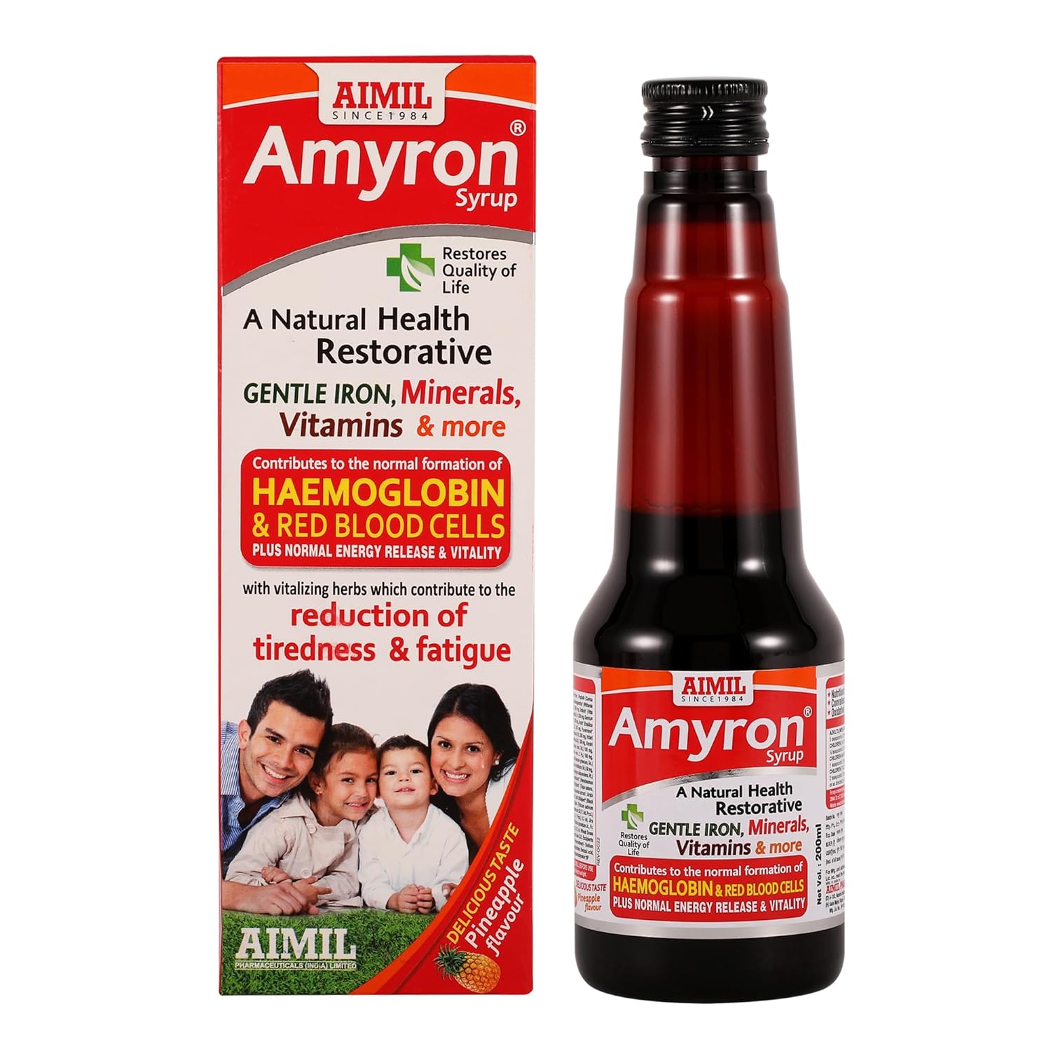 Aimil Ayurvedic Amyron Multivitamins Tablet & Syrup