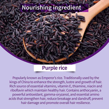 Aimil Ayouthveda Cosmetics Purple Rice Hair Care Combo Shampoo & Conditioner