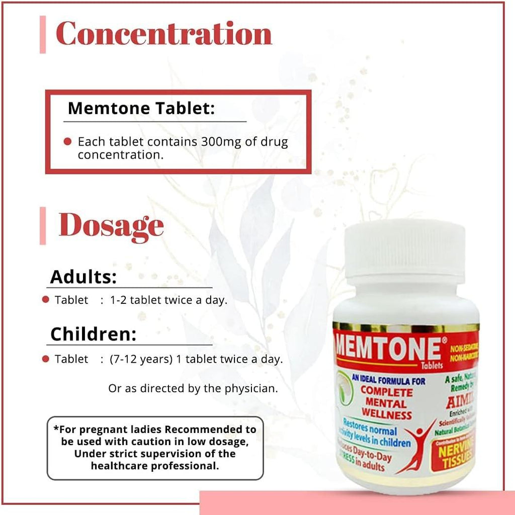 Aimil Ayurvedic Memtone Syrup & Tablets