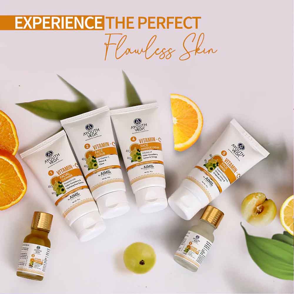 Aimil Ayouthveda Cosmetics Vitamin C Facial Kit 230gm