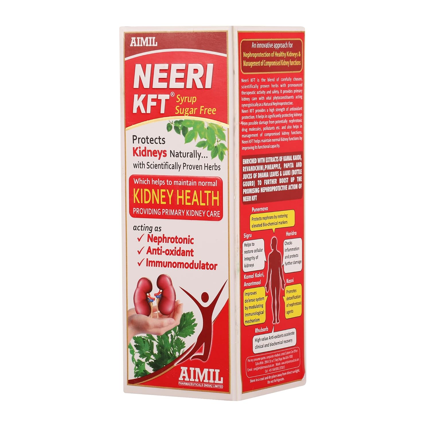 Aimil NEERI KFT Syrup 200ml (Pack of 2)