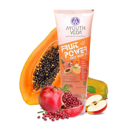 Aimil Ayouthveda Cosmetics Fruit Power FaceWash Gel 100ml