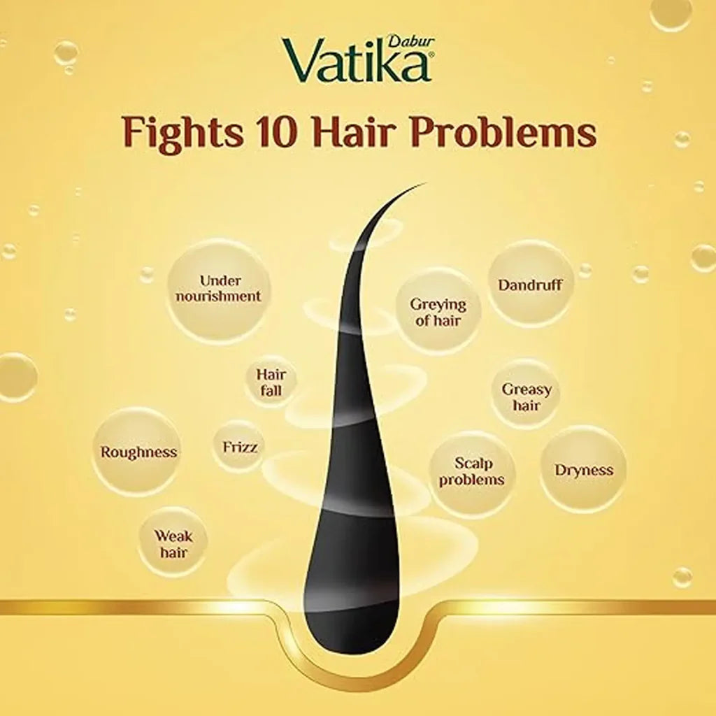 Dabur Vatika Ayurvedic Hair Shampoo