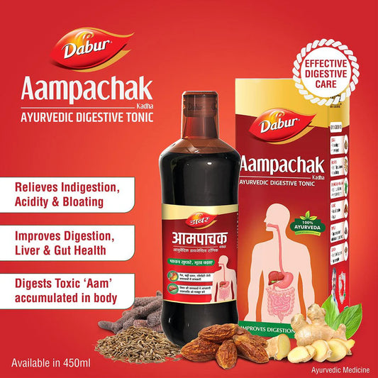 Dabur Ayurvedic Aampachak Kadha Liquid 450ml