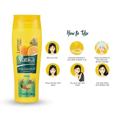 Dabur Ayurvedic Vatika Naturals Anti Dandruff Hair Shampoo