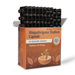 AVP Ayurvedic Hinguthriguna Thailam 100 Capsules