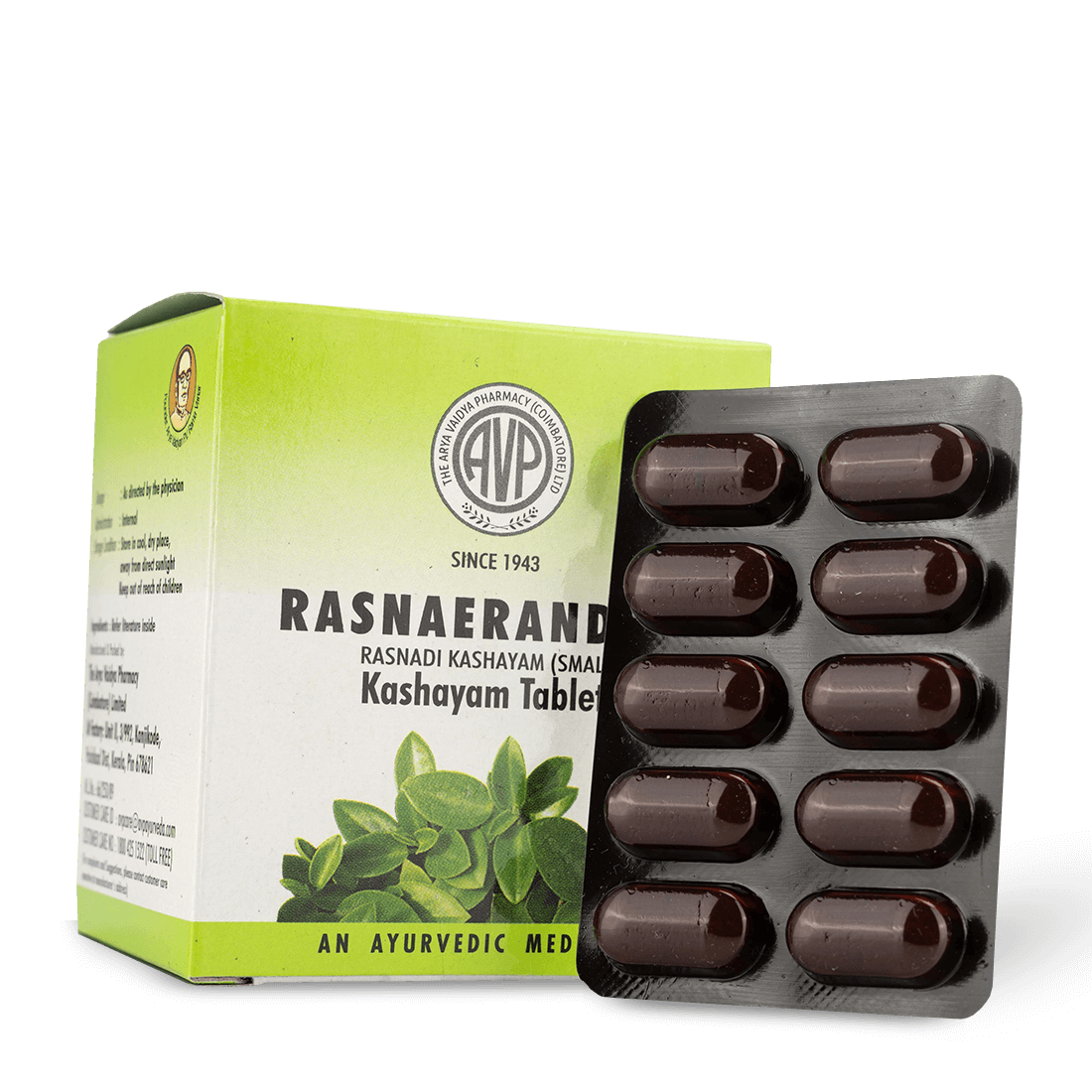 AVP Ayurvedic Rasnaerandadi Rasnadi Kashayam Tablets