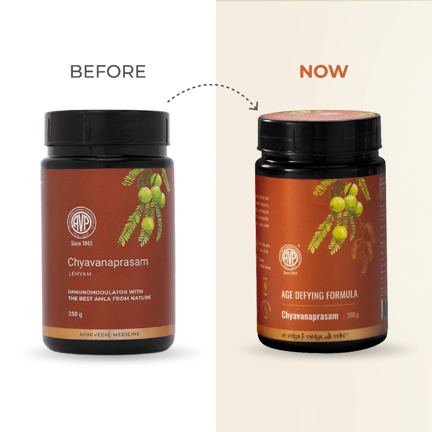 AVP Ayurvedic Age Defying Formula Chyavanaprasam Paste