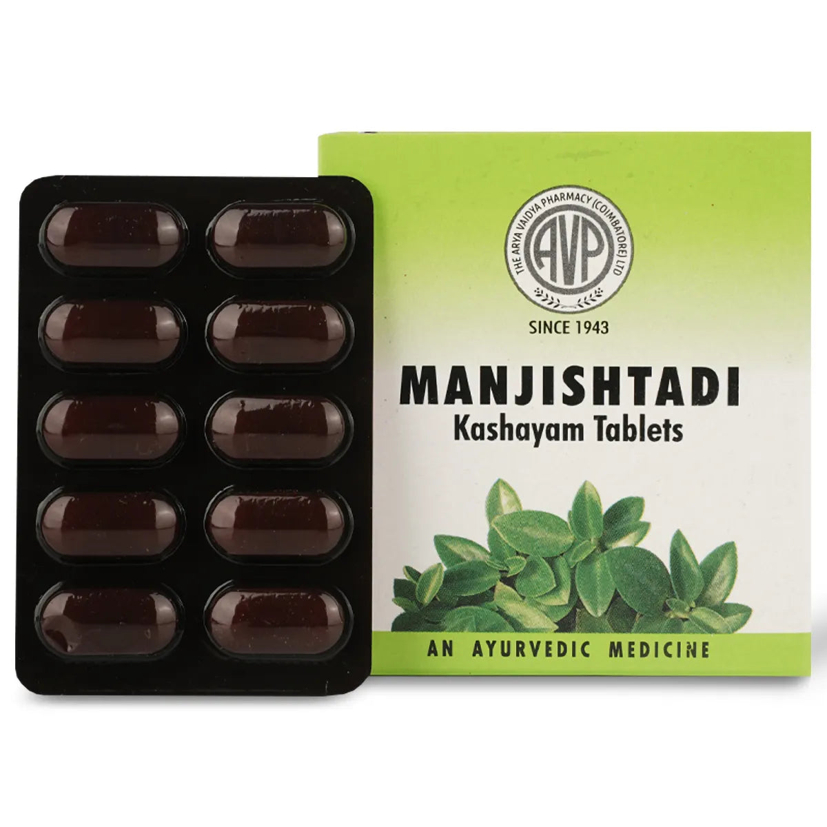 AVP Ayurvedic Manjishtadi Kashayam Tablets