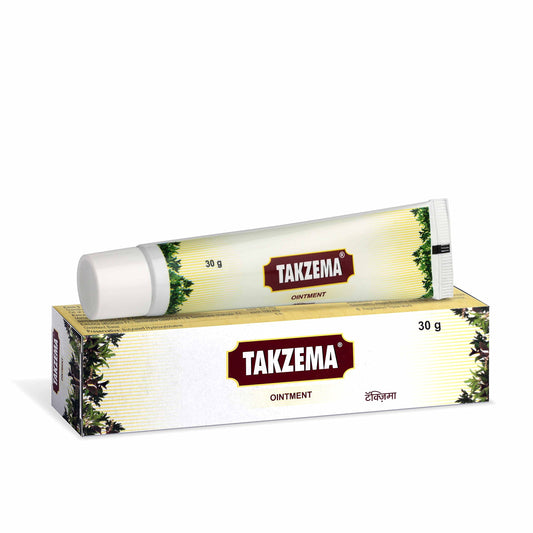 Charak Pharma Takzema Ointment for Skin Itching and Skin Redness 30gm (Pack of 2)